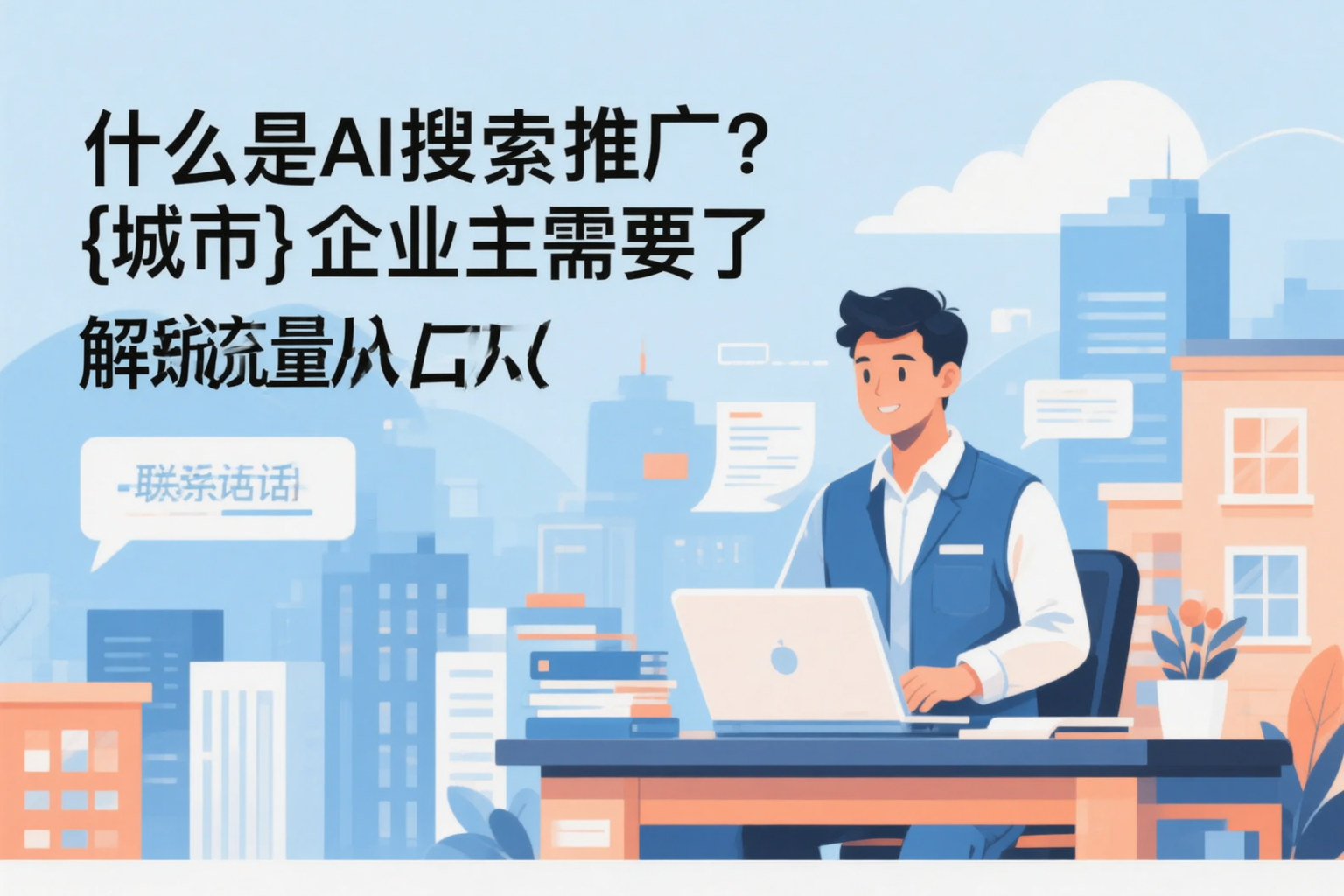 什么是AI搜索推广？辽源企业主需要了解的新流量入口