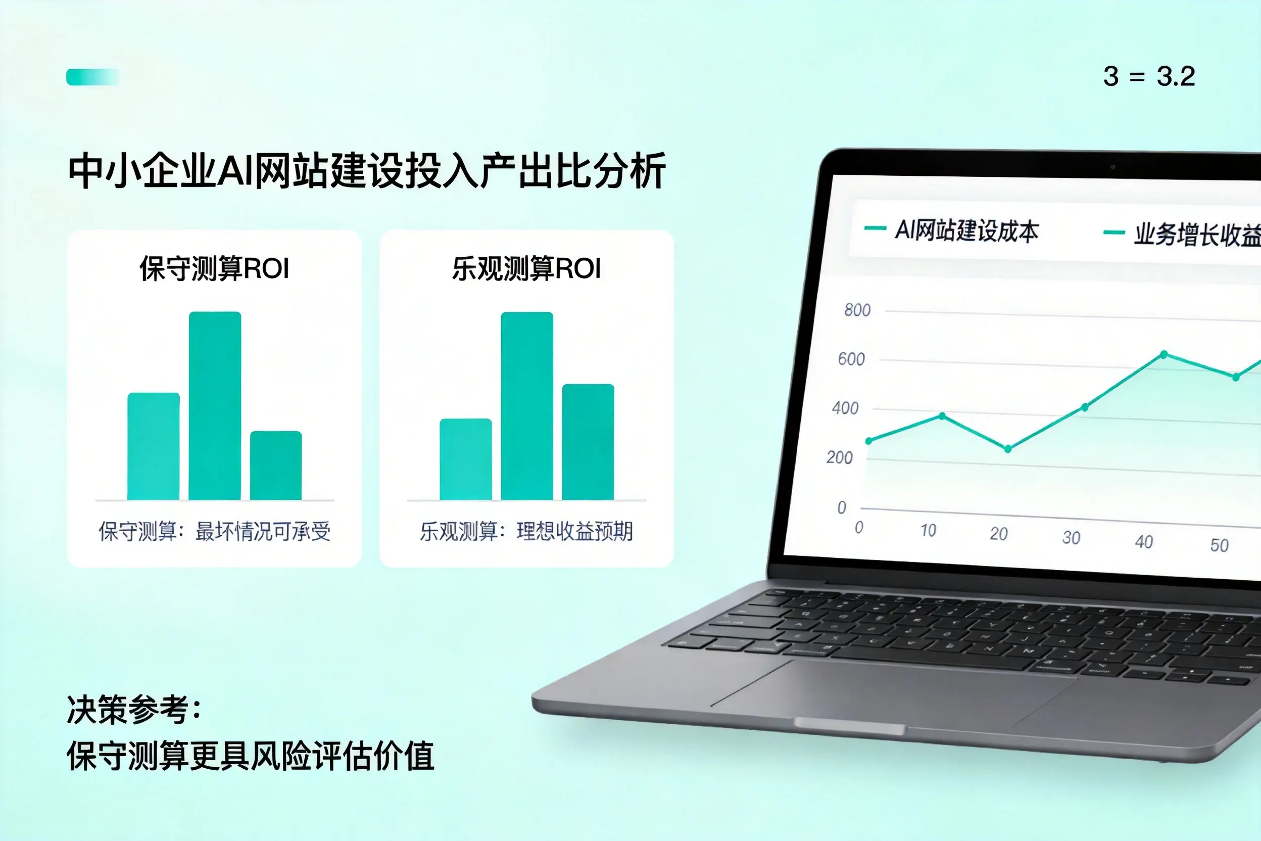 辽源中小企业AI网站建设投入产出比怎么算？先看这份分析