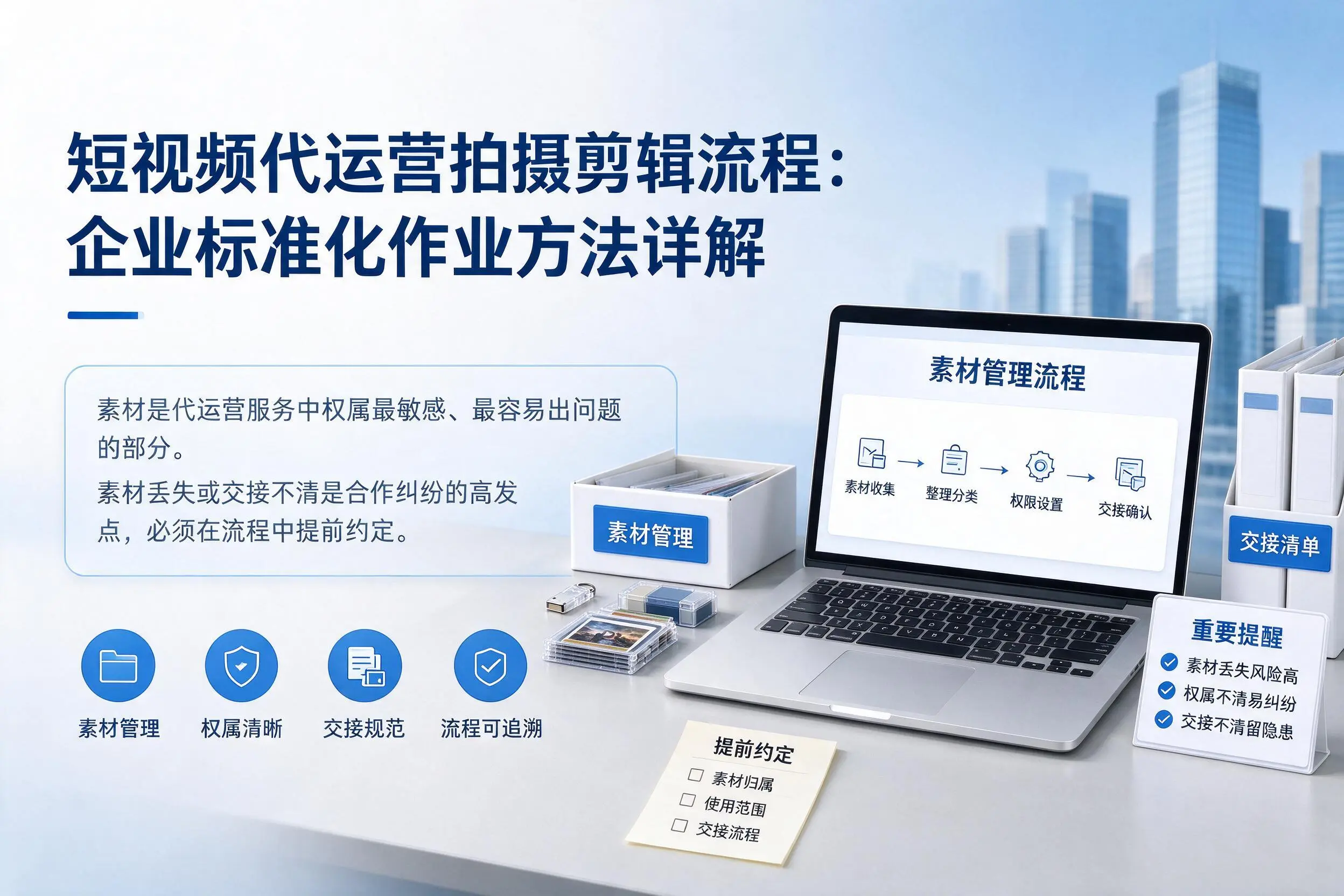 短视频代运营拍摄剪辑流程：辽源企业标准化作业方法详解
