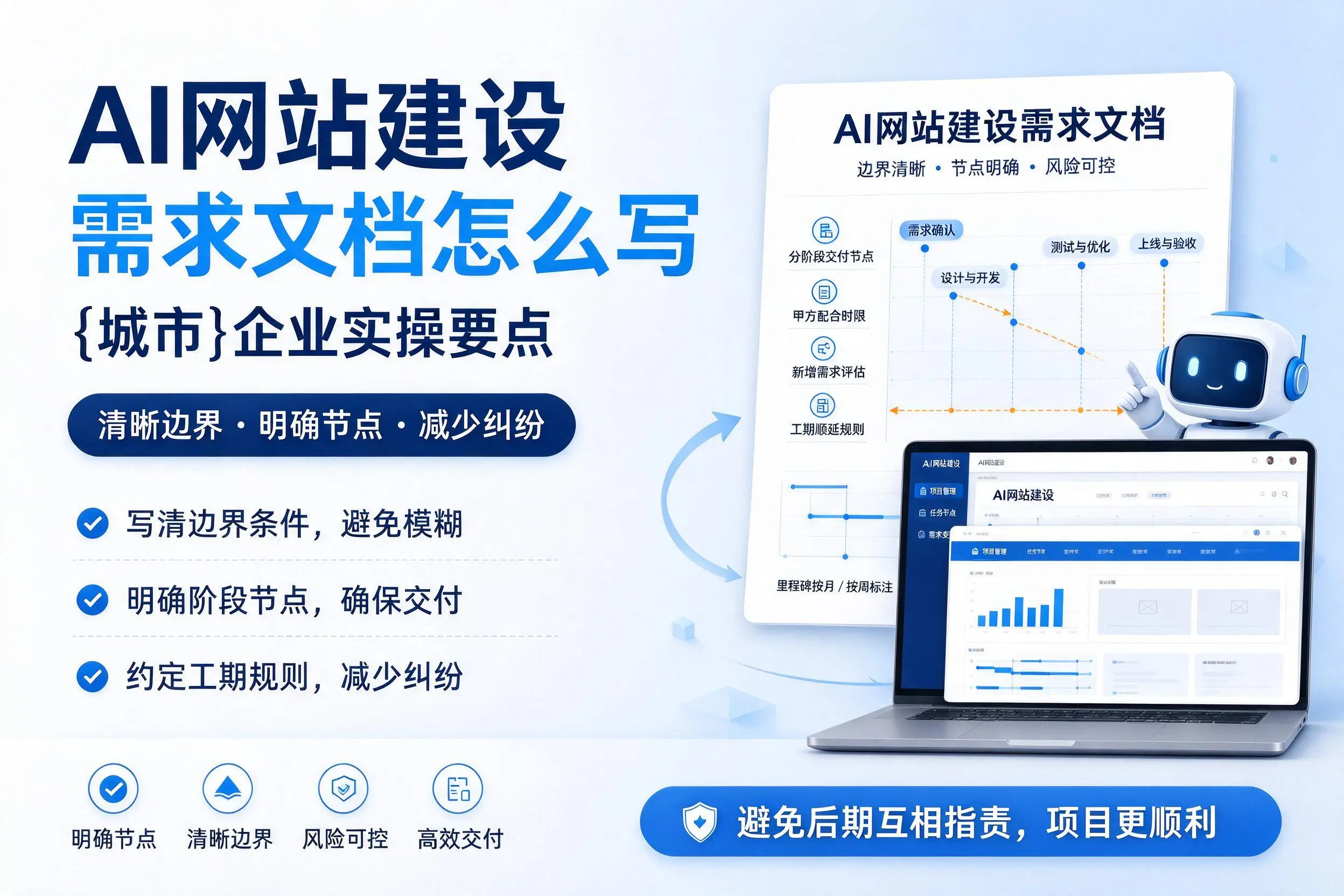 AI网站建设需求文档怎么写，辽源企业实操要点